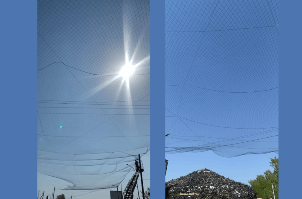 Nets that Protect Against Drones